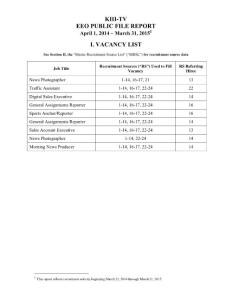I. VACANCY LIST - ftpcontent2.worldnow.com