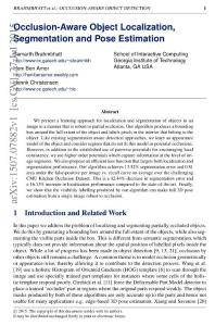 Occlusion-Aware Object Localization, Segmentation and Pose…