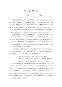 实习报告