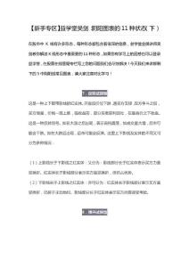 益學(xué)堂吳劍：k線戰(zhàn)法之陰陽圖表的11種狀態(tài)(下)(基礎(chǔ)學(xué)習(xí))