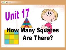 广州版小学英语三年级上册第十七单元 How many squares are ther课件