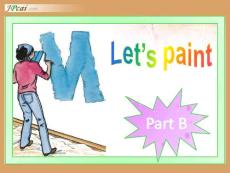 PEP英語三年級上  Unit 3  Lets paint PartB