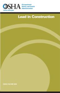 Lead in Construction