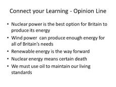 Connect your Learning - Opinion Line