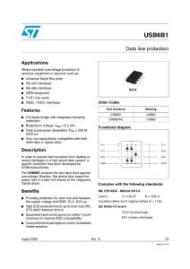 Data line protection - STMicroelectronics