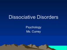 Dissociative Disorders - Wikispaces