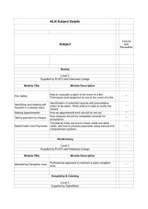 Leisure and Recreation - NLN Materials - Home