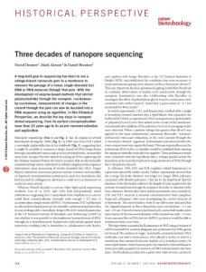 nbt.3423-Three decades of nanopore sequencing