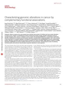 nbt.3527-Characterizing genomic alterations in cancer by complementary functional associations