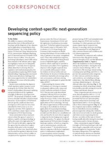 nbt.3545-Developing context-specific next-generation sequencing policy