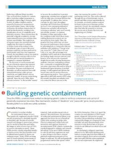 nchembio.2004-Synthetic biology- Building genetic containment