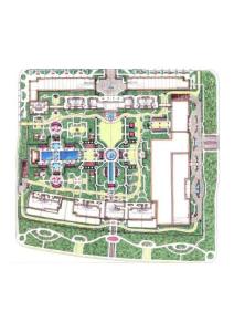 藍色錢江南區(qū)景觀修改彩平圖