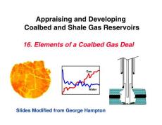 Elements of a CBM deal, Hampton