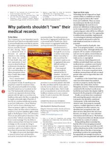 nbt.3615-Reply to Why patients shouldn´t “own” their medical records