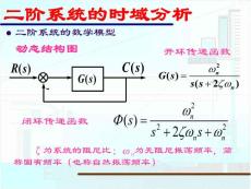 二阶系统的时域分析