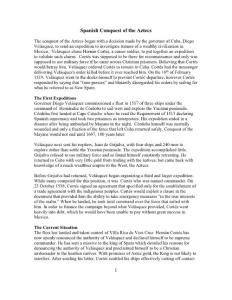 Spanish Conquest of the Aztecs