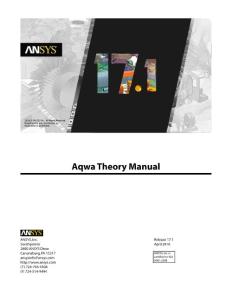 Aqwa Theory Manual