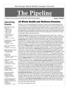 The Georgia Mental Health Consumer Network The …