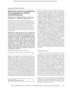 Genes Dev.-2016-Yang-1611-6-Molecular basis for oncohistone H3 recognition by SETD2 methyltransferase