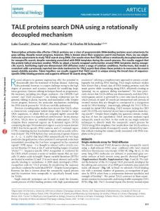 nchembio.2152-TALE proteins search DNA using a rotationally decoupled mechanism