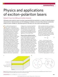 nmat4762-Physics and applications of exciton–polariton lasers
