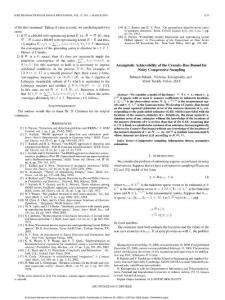 Asymptotic Achievability of the Cramér–Rao Bound for Noisy Compressive Sampling