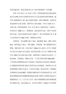 說金論贏周評：黃金又收射擊之星 油價月線兩連陽 非農前瞻