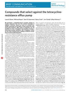 nchembio.2176-Compounds that select against the tetracycline-resistance efflux pump