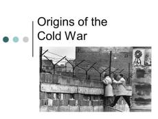 Origins of the Cold Warppt