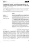 Effects of decomposition on carbon and nitrogen stable isotope values ...