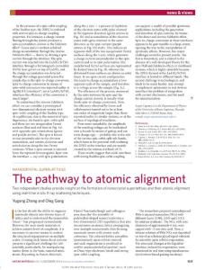 nmat4773-Nanocrystal superlattices- The pathway to atomic alignment