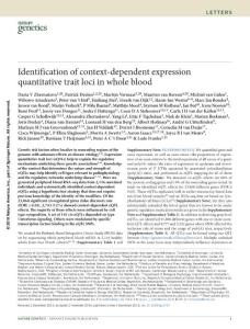 ng.3737-Identification of context-dependent expression quantitative trait loci in whole blood