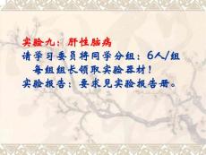 肝性腦病的病理學實驗PPT