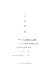 實(shí)習(xí)報(bào)告---王璐