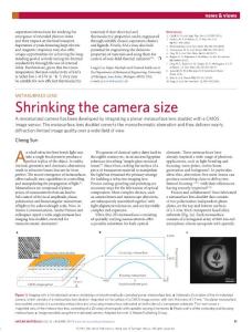 nmat4833-Metasurface lens- Shrinking the camera size