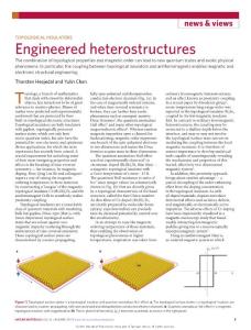 nmat4835-Topological insulators- Engineered heterostructures