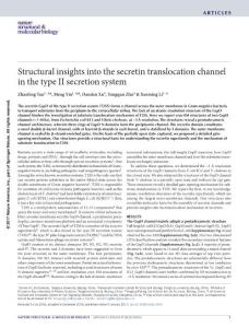 nsmb.3350-Structural insights into the secretin translocation channel in the type II secretion system