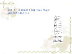項(xiàng)目15   填料塔的正常操作與故障排除