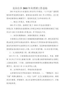 2011共青團總結(jié)