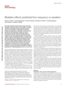 nbt.3769-Mutation effects predicted from sequence co-variation