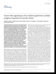 ncb3470-Insulin-like signalling to the maternal germline controls progeny response to osmotic stress