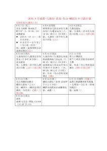 成都-九寨溝-黃龍-樂山-峨眉山9日游