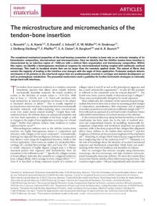 nmat4863-The microstructure and micromechanics of the tendon–bone insertion