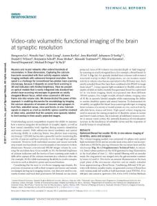 nn.4516-Video-rate volumetric functional imaging of the brain at synaptic resolution