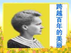 《跨越百年的美丽》ppt课件 (3)