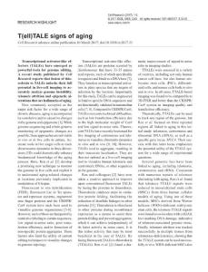 cr201733a-T(ell)TALE signs of aging