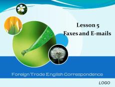 lesson 5 Faxes and E-mails