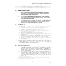 英文版：酒店管理__HUMAN_RESOURCE_-_PRE-OPENING_CHECKLIST