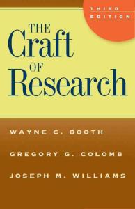 [研究技巧]【337】The Craft of Research 3ed.