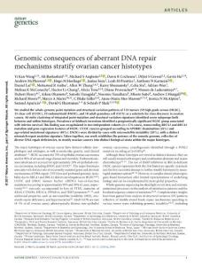 ng.3849-Genomic consequences of aberrant DNA repair mechanisms stratify ovarian cancer histotypes